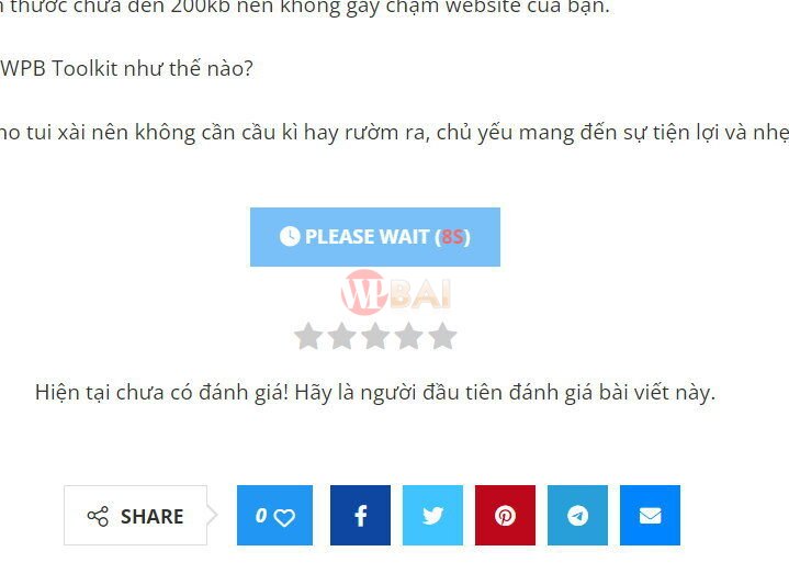 Giới thiệu Plugin WPB Toolkit – Bộ công cụ hỗ trợ cho website của bạn