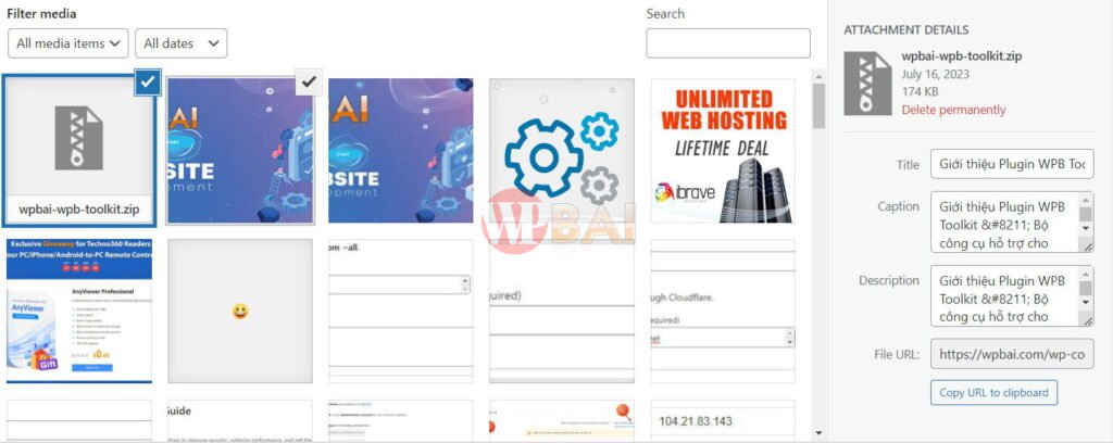 Giới thiệu Plugin WPB Toolkit – Bộ công cụ hỗ trợ cho website của bạn