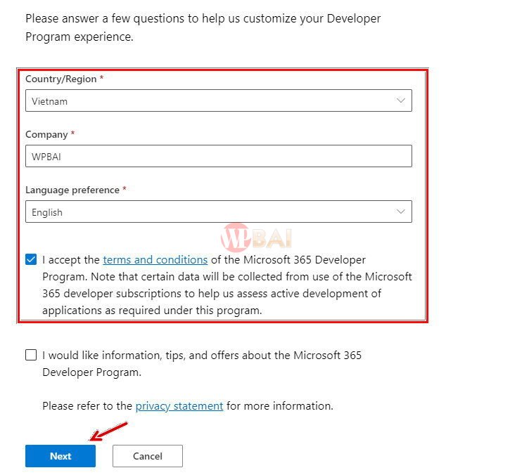 Cách Đăng ký Office 365 Development đơn giản và hiệu quả