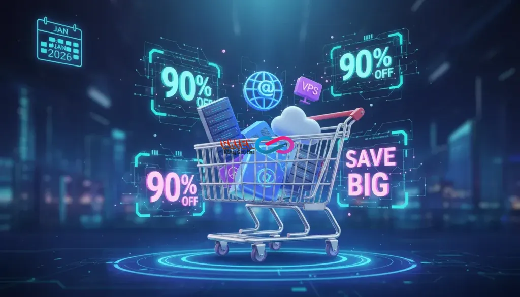 Tổng Hợp Coupon, Khuyến Mãi Domain, Hosting, VPS Tháng 1/2026: Săn Deal Cực Hời